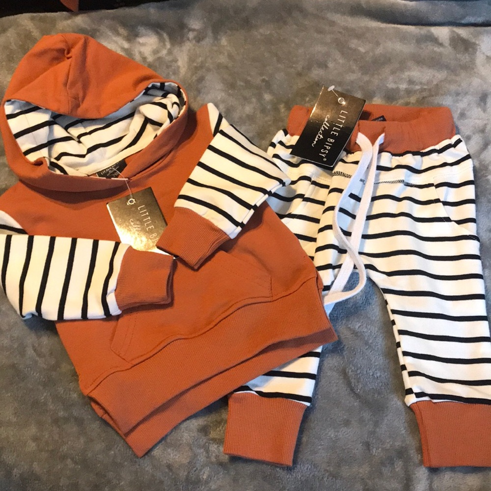 Little Bipsy hoodie and pants